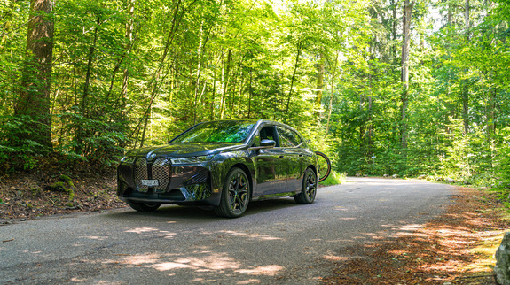 BMW im Wald 