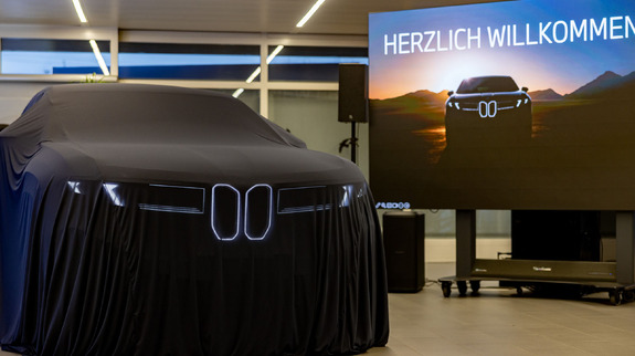 Fahrzeugpräsentation iX3 Neue Klasse 